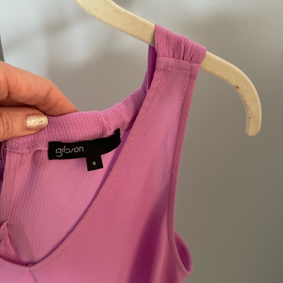 Gibsonlook size small tie neck blouse - Picture 3 of 5